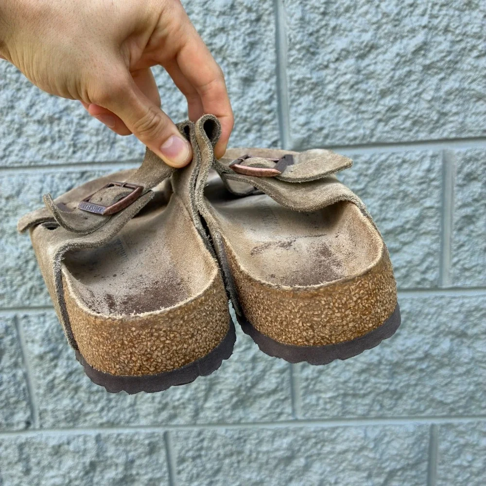 Birkenstock Arizona Suede Leather Men's 11.5 - 12 US Sandals